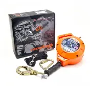NEW-Heavy Duty SRL Steel Cable w/ Carabiner, Swivel Top, Snap Hooks and Tag Line