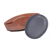 Griddle Steak Plate Practical Steak Pan Grill Plate for Kitchen Home Camping