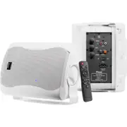CLB5AW 5" Active Box Speakers With Bluetooth Renaming White 40W Rms 90W Max
