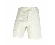 Don The Fuller White Cotton Men's Bermuda Short