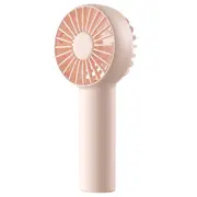 JISULIFE F20 Mini Fan USB Kipas Silence Portable Rechargeable Handheld Fans Vertical Air Cooler 2000 mAH-pink