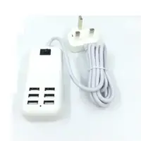 在飛比找ETMall東森購物網優惠-USB HUB電源線USB充電器一拖四拖六擴展器1分6分4集