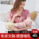 孕婦短袖背心哺乳衣外出上衣餵奶薄款產後T恤半袖春夏外穿哺乳裝【sheep】