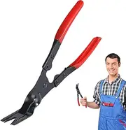 Riaisttd Clip Pliers, Auto Trim Removal Fastener Clip Plier, Non-Slip Ergonomic Pry Tool Press in Push Pin Car Accessories for Fastener Rivets Dashboard