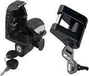 Trailer Hitch Lock Kit, Trailer Hitch Security Lock Set, Heavy Duty Locking Device for Marine Tow Boat Kayak RV Travel