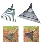 Garden Rake Head Only,Hand Rake Head Steel Tool Farm Replacement Leaf Rake Head