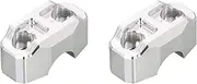 Kitaco 561-9000360 Handle Upper Holder, Type 3 (Silver), Monkey 125, Ducks 125, Grom, CT125 Hunter Cub, PCX125, etc
