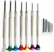 7 Piece Slotted Precision Screwdriver Set (Pack of: 1) - PS-00514