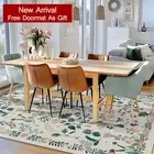 Extra Large Rug Ivory Cream White Soft Plush Tropical Plush Carpet Corridor Rugs