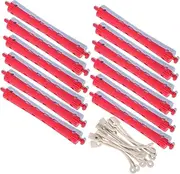 DONFAMDS 12pcs Nonslip Perm Rods for Hairdressing Curlers for Short to Hair Styling Safe and Hair Perming Tools