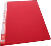 HONMEET A3 Document Folder Inner Pockets Sheet Document Pocket for Office Binder Organizer Plastic Portfolio