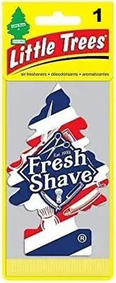 1 Pack of Little Trees Air Freshener Fresh Shave Car Home Office Air Freshener