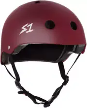 S-One Helmet Lifer Maroon Matte