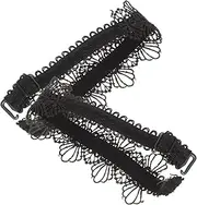 [Gatuida] Elastic High Heels Shoe Straps for Women Slip Lace Straps Durable and Comfortable for Pumps and High Heels Versatile Fit for All Styles