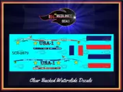 1'64 '67 Camaro "USA-1 Bruce Larson" Replica Decal Set SCR-0979