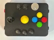 SuperBox64 Xmas Retro Arcade Game Console Joystick Trackball Spinner 8GB 2TB YEL