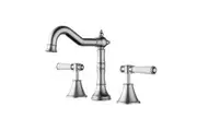 Ikon Clasico Basin Set-Brushed Nickel