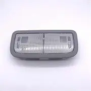 Signal Lamp Car Reading Interior Light Compatible with Civic City Fit Jazz Vanguard Binzhi HRV Dome Lights 34404-TR0-A01 LED and Light Bulb(Gray with LED)