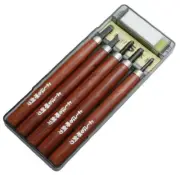 Yoshiharu High Quality Japanese Chisel Engraving Knife 5 pcs HP-5 F/S w/Track#