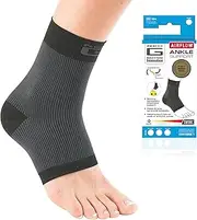 Neo G Ankle Support - For Arthritis, Joint Pain, Sprains, Strains, Ankle Injury, Recovery, Rehab, Sports, Basketball - Multi Zone Compression Sleeve - Airflow - Class 1 Medical Device - X-Large -Black