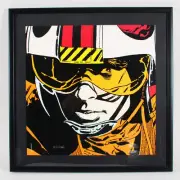 Luke Skywalker Signed Al Williamson Litho 197/500 COA Zanart