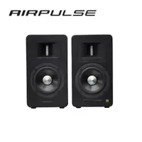 在飛比找PChome24h購物優惠-AIRPULSE A100 PLUS 主動式音箱(啞光黑)