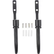 2pcs Wall Mounted Curtain Wall Hooks Curtain Hooks For Drapes Curtain Tiebacks