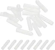 uxcell 1x13mm (IDxL) Rubber End Caps, 16 PCS Rubber Caps High Temp Tips Screw Silicone Flexible Thread Protector for Pipes Screw Blots Tube Fishing Jigs