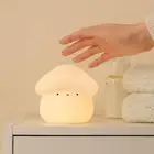 Mushroom Night Light Kids Nightlight Bedside Lamp for Tabletop Breastfeeding