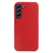 For Samsung Galaxy S21 4G/5G ic Phone Case Microfiber Lining Genuine Cow Coated PC Shell