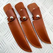 Straight Knife Cow Leather Sheath, For A Variety Of Fixed Knife Cover Pouch Set