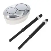 Dual Flush Button Spa Air Switch Toilet Accessories Practical for Office