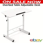 Overbed Medical Care Table Breakfast Meal Over Bed Height Hospital Laptop Desk