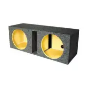 Qpower QHD210V EMPTY WOOFER BOX DUAL 10" MDF VENTED BASS BOX