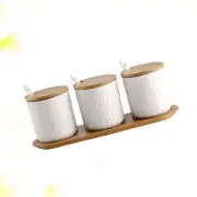 9 .5x28.5cm Seasoning Storage Container Salt Condiment Cellar