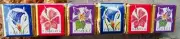 DELAGER ENGLISH BATH CUBES; VIOLET/PLUMERIA/FREESIA ~MADE IN ENGLISH ~ NEW