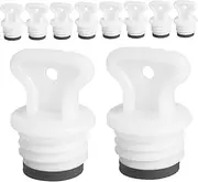 10pcs Leakproof Rubber Sealing Stoppers for Hot Water Bottles Reusable Plugs with Tight Seal Fit for Preventing Leaks Accessory for Hot Water Bags