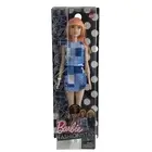 Barbie Fashionistas Doll #60 Patchwork Denim Dress Orange Hair 2016 New NIB