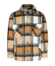 Barrow Multi-Pocket Checked Jacket 46 Brown