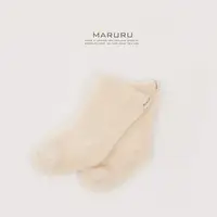 在飛比找PChome24h購物優惠-日本製 MARURU有機棉寶寶泡泡襪