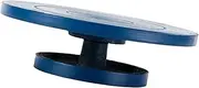 Pottery Banding Wheel Sculpting Wheel Rotating Table Versatile Pottery Tool Accessories with Bearing Heavy Duty for Pottery, Ceramic, Clay, Blue 10cm