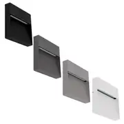 ZEKE-9 Square LED Step Light 9w in Black, Dark Grey, Silver, White