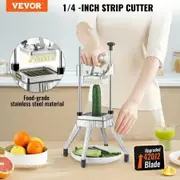 Commercial Vegetable Fruit Chopper 1/4" Blade Heavy Duty Professional Food Dicer Kattex French Fry Cutter Onion Slicer Stainless Steel