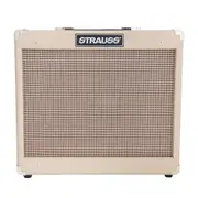Strauss SVT-15R 15 Watt Valve Combo Amplifier with Reverb (Cream)