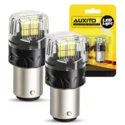 2X 1157 BAY15D LED Light Bulb Backup Reverse Parking DRL Light Bulbs 6500K White (for: Renault)
