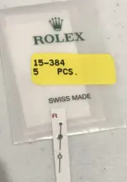 Rolex Second Hand 15-384 White Gold Genuine Price Per Hand model 116610