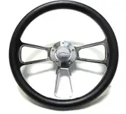 1975 -1980 Chevrolet Monte Carlo Chrome / Black Steering Wheel & Adapter Kit