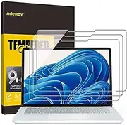 (3 pack) Adeway Screen Protector for Surface Laptop Studio 2/1, Tempered Glass/Ultra Sensitive/HD Clear/Easy Installation, 14.4 Inch Tempered Glass Screen Protector (2029/1964 Model)