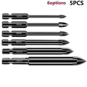 Ceramic Glass Triangle Drills Bit Multi-function Replacement Four-blade Parts