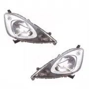 For Honda Jazz Mk2 10/2008-4/2011 Headlights Headlamps 1 Pair O/s And N/s